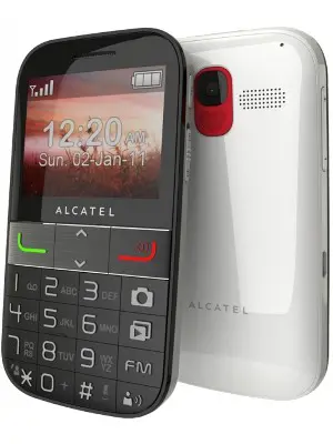 Alcatel One Touch 2001 Front & Rear View
